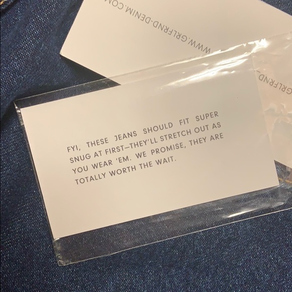 NWT GRLFRND Karolina High Rise Jeans Afterglow - Picture 12 of 15